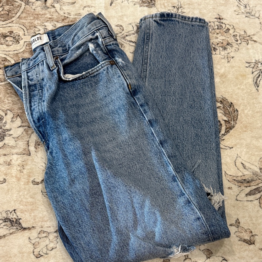 Agolde Classic Blue Jeans